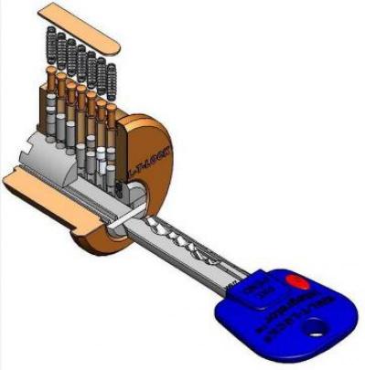 Цилиндр «Mul-T-Lock integrator Break Secure EXTRA»  (Израиль)